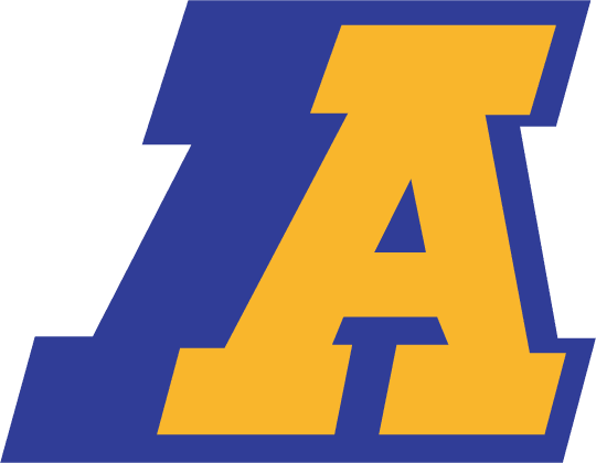 Akron Zips 1986-2001 Primary Logo heat sticker